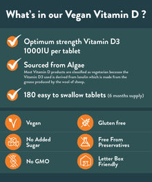 Vegan Vitamin D 1000iu Optimum Strength Purespacezz